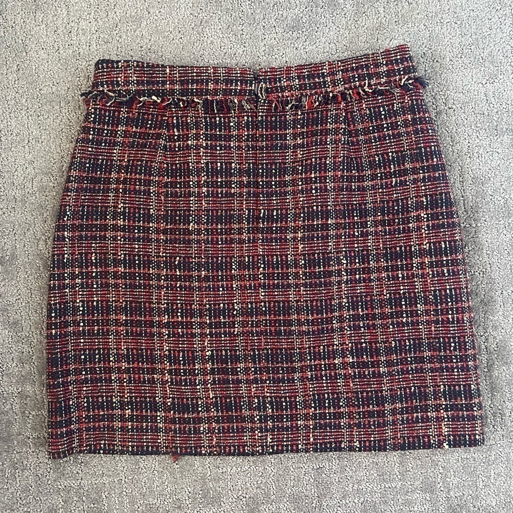 Court & Rowe Belle Noel Tweed Plaid Mini Skirt - Picture 6 of 6